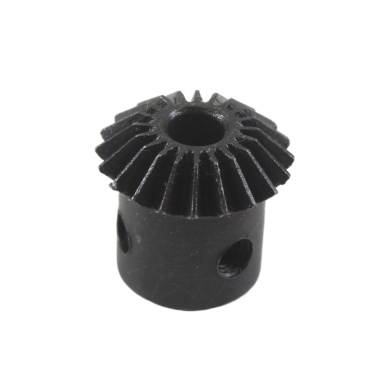 Bevel Gear Pinion Hardware Mechanical 2pcs 1Module 20T Bevel Gear 1:1 Ratio 5/6/6.35/8mm Inner Bore 90 Degrees Metal Bevel Gear Drive 20Teeth Commutation Steel Gears(6mm)