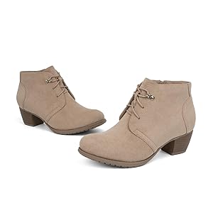Amazon.com | VJH confort Women's Ankle Boots,Lace-up Round Amazon.com | VJH confort Women's Ankle Boots,Lace-up Round