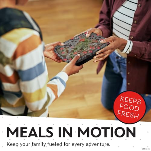 Image of Disney Mickey & Minnie Meal Prep Containers, 20-Piece 33.8oz, Freezer Safe