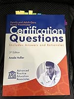 Family and Adult-Gero Nurse Practitioner Certification Questions 1892418231 Book Cover