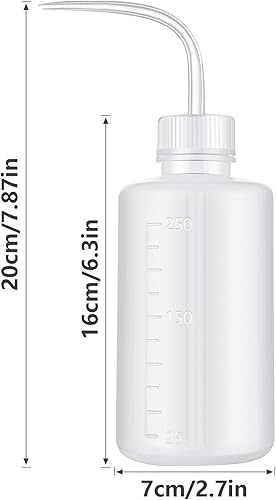 Miniatura 16 de Wash Bottles - 2pcs 250ml Safety Watering Tools, Economy Plastic Squeeze Bottle, Medical Label Green Soap Cleaning, Washing Tool (Purple)