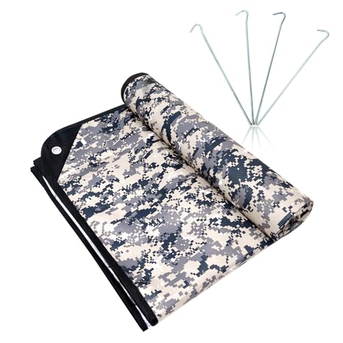Image of LYN Heavy Duty Emergency Blanket Survival Gear Waterproof Insulated Blanket Emergency Tarp for Camping, Hiking, Bushcraft