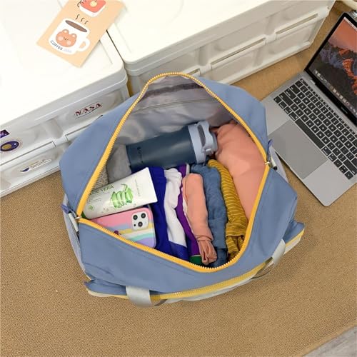 Gym Yoga Travel Bag Multi Functional Sports Duffle Bag For Fitness Workout Weekend Trips(Green) 7