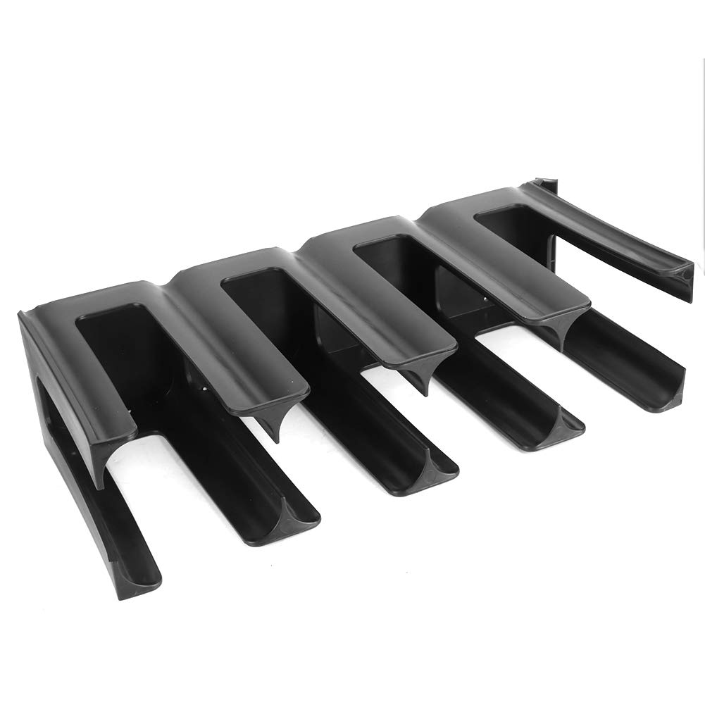 4 Fächer Kaffeebecherhalter, Wiederverwendbar Acryl Kaffee Spender Organizer, Milch Tee Shop Aufbewahrung Zubehör für Zuhause, Küche, Büro, Bar, Arbeitsplatte, Pausenraum(Gerade)