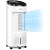 Klarstein Aire Acondicionado Portatil, Pinguino Portátil 4 en 1, Climatizador Portatil para Casa y Oficinas, Aparato de Aire con Ventilador, Deshumidificador, Modo Nocturno, Bajo Consumo Aircon AC