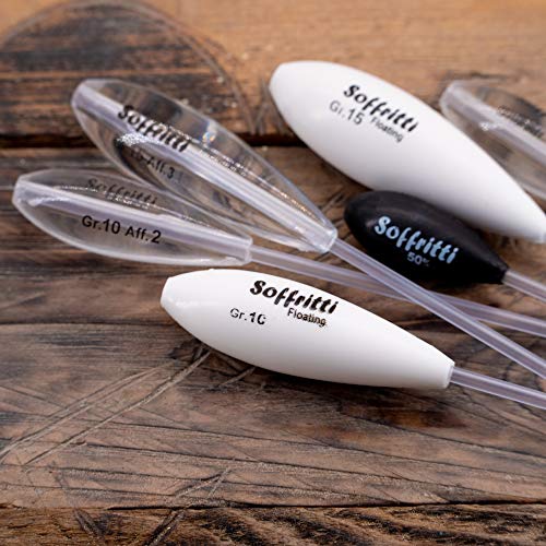 SOFFRITTI Professionelles Fischer-Set zum Forellenangeln - Glasgewichte zum Angeln, Forellenhaltung, Sbirolino… – Bild 6