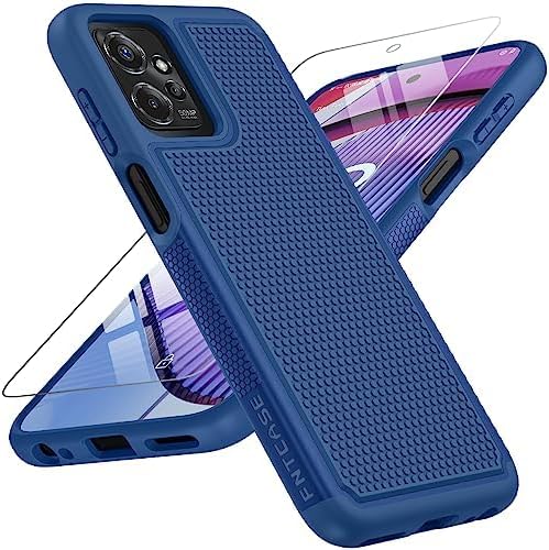 FNTCASE Funda para Motorola Moto G-Power-5G 2023 Funda Moto G 5G 2023 de doble capa a prueba de golpes con diseño texturizado Funda para teléfono