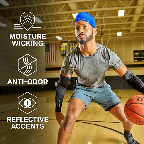 Image of COLD FACTOR Instant Cooling Skull Cap & Helmet Liner 2 Pack|UPF 50+ Protection, Chemical-Free Evaporative Cooling Technology