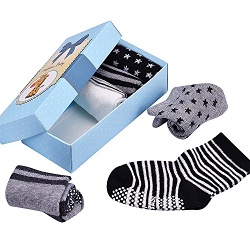 Calzini per Bambini, Calzini Antiscivolo, Contton