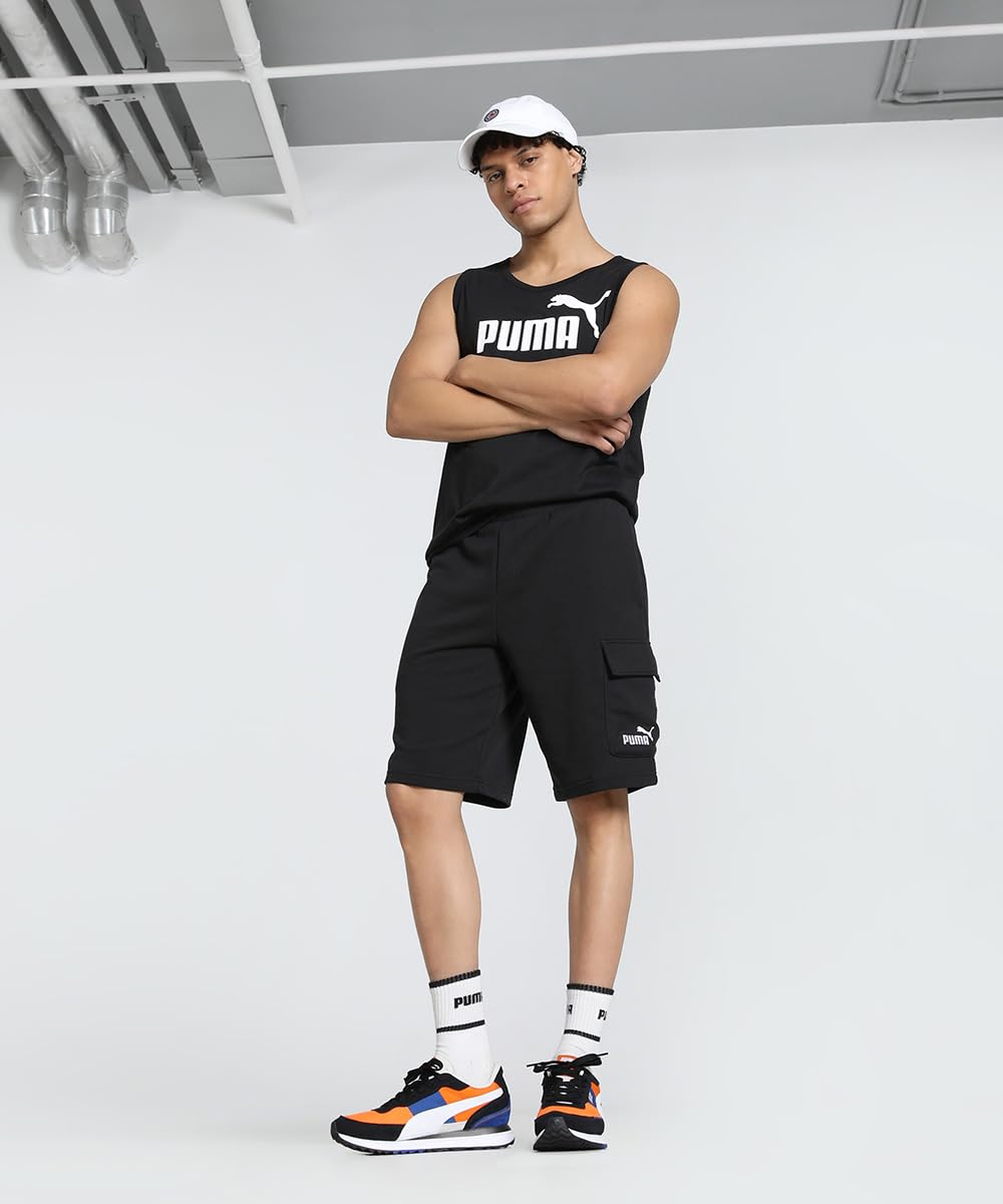 Puma Ess Logo Tank Shirt Uomo