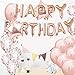 15th Birthday Decorations Party Supplies,15th Birthday Balloons Rose Gold,Number 15 Mylar Balloon,Latex Balloon Decoration,Sweet 15th Birthday for Photo Props