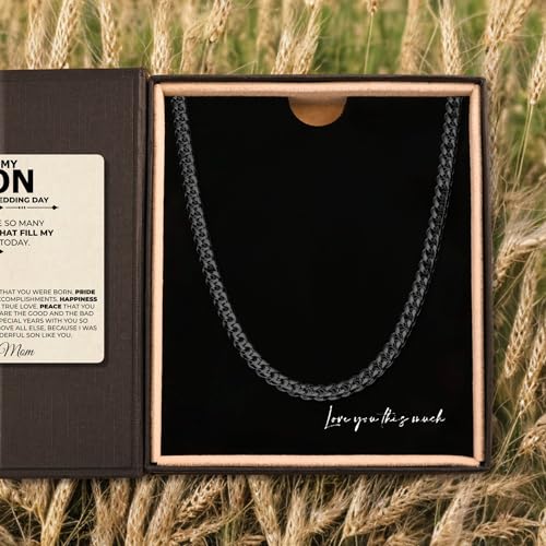 Love You This Much Sentimental To My Son on His Wedding Day, Gift for Groom from Mom3