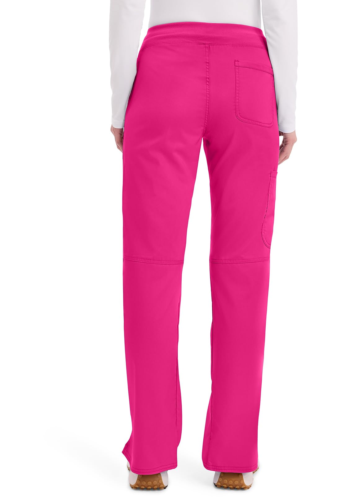 CHEROKEE Mid Rise Straight Leg Pull-on Pant - Pantalones Mujer