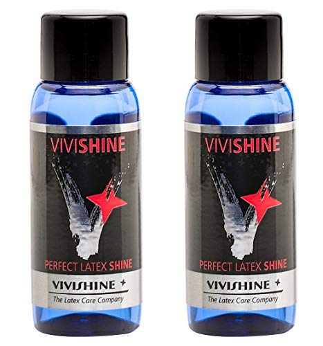 Vivishine 30ml 2 Pack Travel Size Latex Shiner - for Latex Clothing