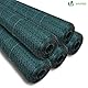 VOUNOT® Maschendrahtzaun Sechseckgeflecht, Drahtzaun Hasendraht Kaninchendraht Hühnerdraht, Maschenweite 13 mm, Höhe 100 cm, Länge 25 m, PVC-Beschichtet Grün