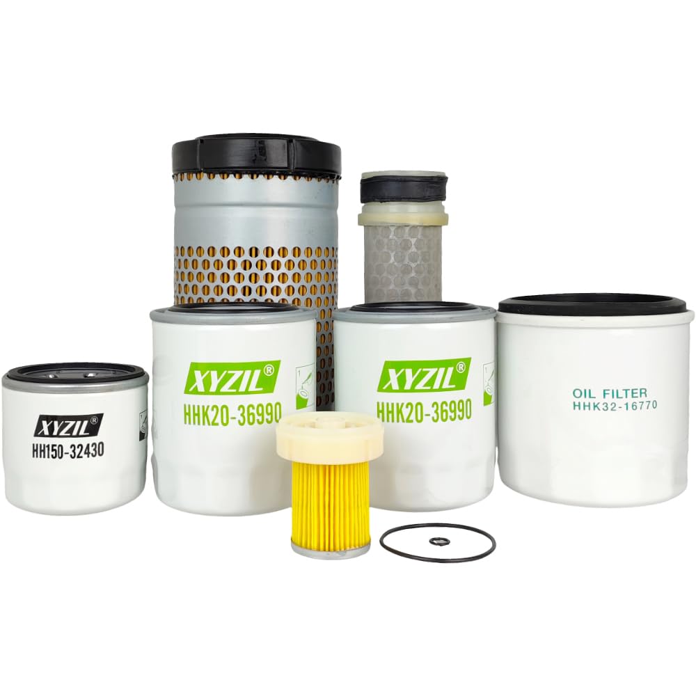 Amazon.com: XYZIL Maintenance Filter Kit Compatible with Kubota
