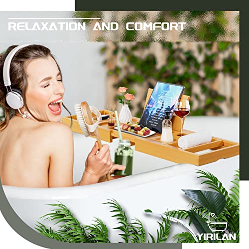 Yirilan BATHTUB TRAY Caddy - Expandable Bath Tray thumb #4