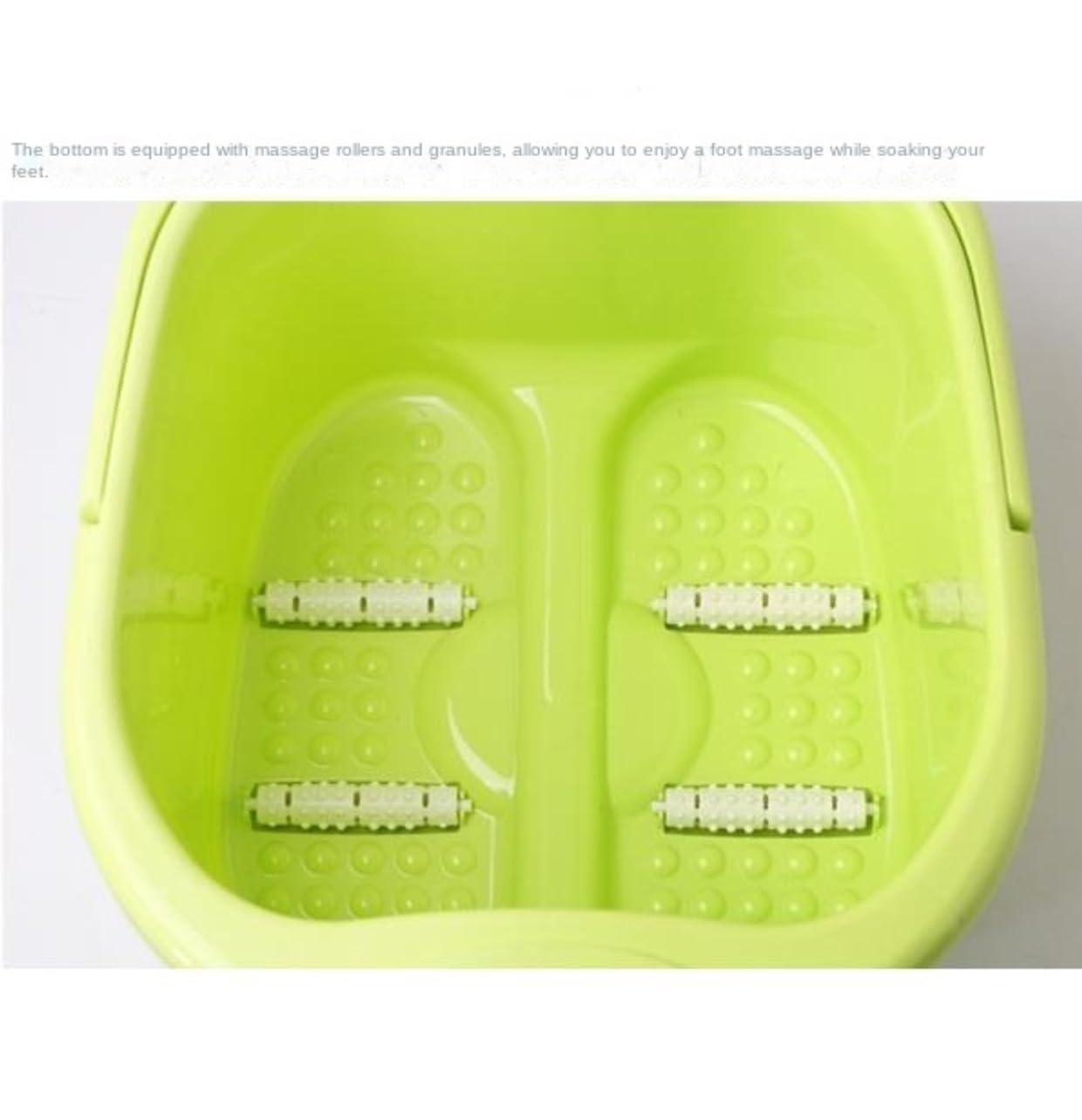 Fußbad Fußbadewanne Kaltes Heißes Wasser Fuß Massage Spa Eimer Becken Wanne Für Männer Frauen Füße Tief Fußbad Barrel Fußwanne Hause(Pink)