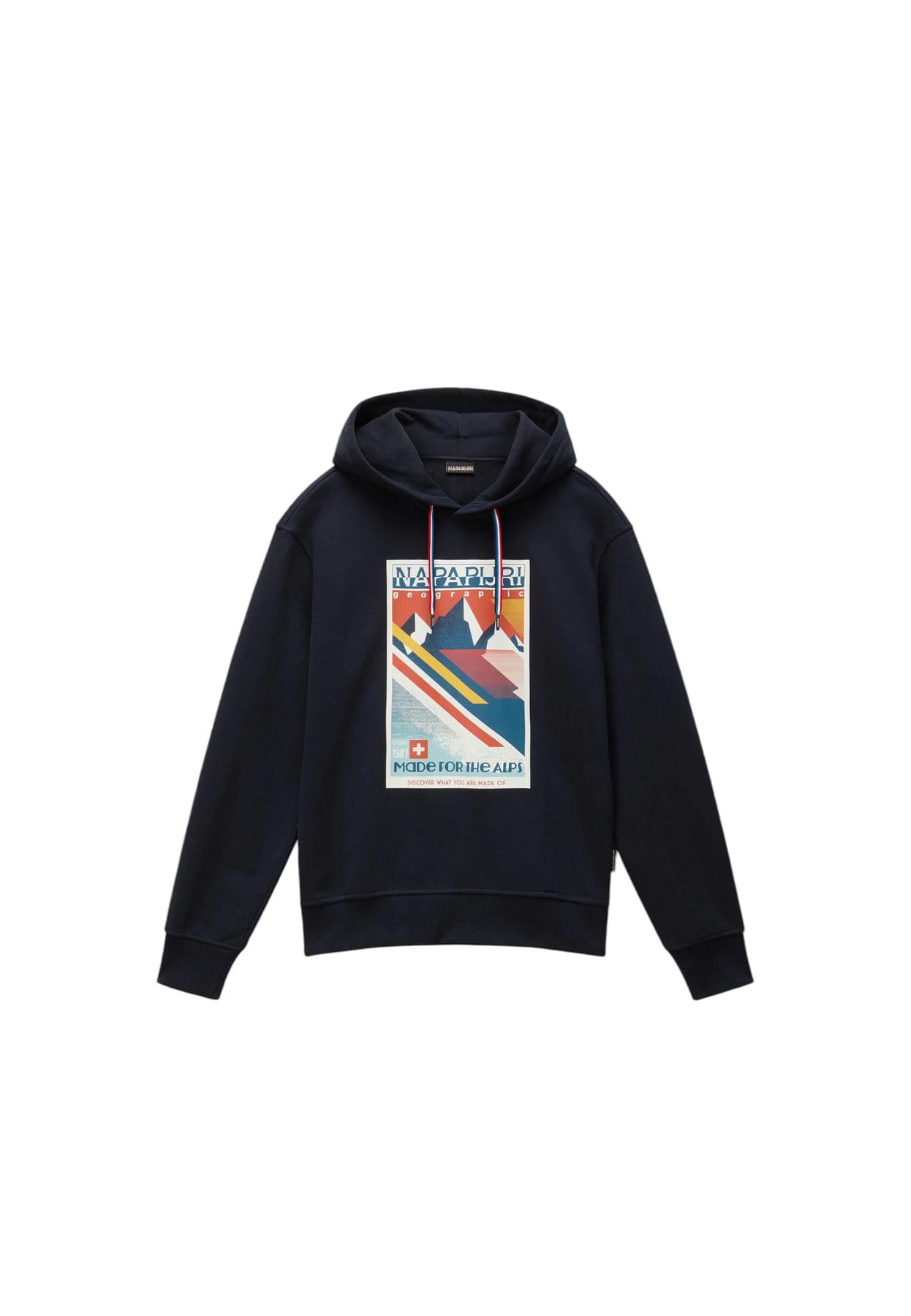 NAPAPIJRI Felpa con Cappuccio B-Portalet H NP0A4I53 M Nero