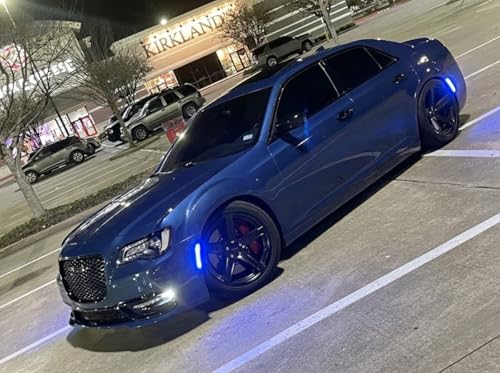 Set 4 luces LED laterales azules ahumadas para Chrysler 300 miniatura 4
