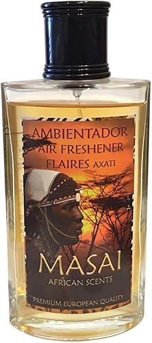 Ambientador de fragancia casera floral dulce africano de la tribu Masai del serengeti