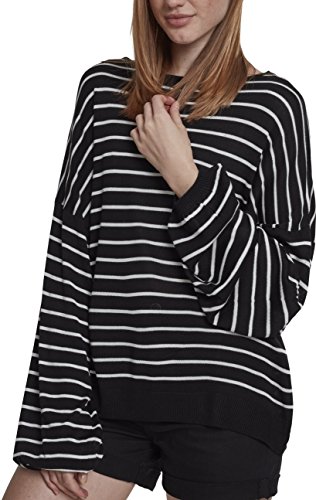 Urban Classics Ladies Oversize Stripe Sweater