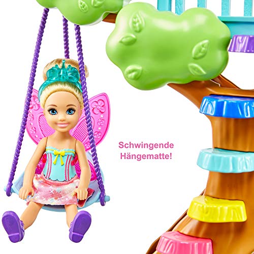 Barbie GTF49 - Dreamtopia Chelsea Regenbogen-Schaukel-Spielset mit Puppe, Geschenk für Kinder von 3 bis 7 Jahren – Bild 4