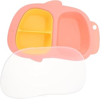 Totority Utensílios De Mesa Para Bebês Pratos Para Bebês Talheres Para Crianças Pratos Para Crianças Prato Dividido Para Crianças Pratos Para Bebês Crianças Pratos Para Bebês Desenho