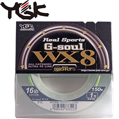 YGK Braid Wx8R SP (Soul Green PE 1.525lb-YGK by YGK