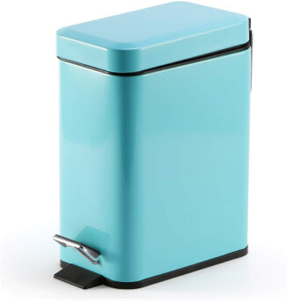 Z&y GLAa Trash Can 5L Capacity Stainless Steel Step Trash