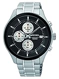 セイコー SEIKO クロノ クオーツ メンズ 腕時計 SKS545P1 ブラック [並行輸入品]