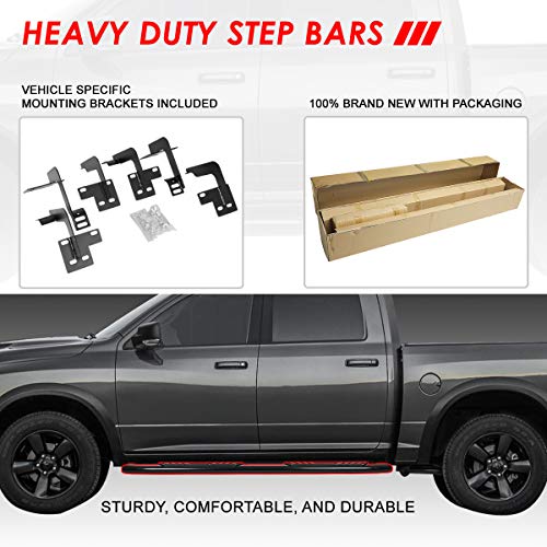 Estribo Curvado de 5 Pulgadas Nerf Bar Compatible Ram 1500 miniatura 5