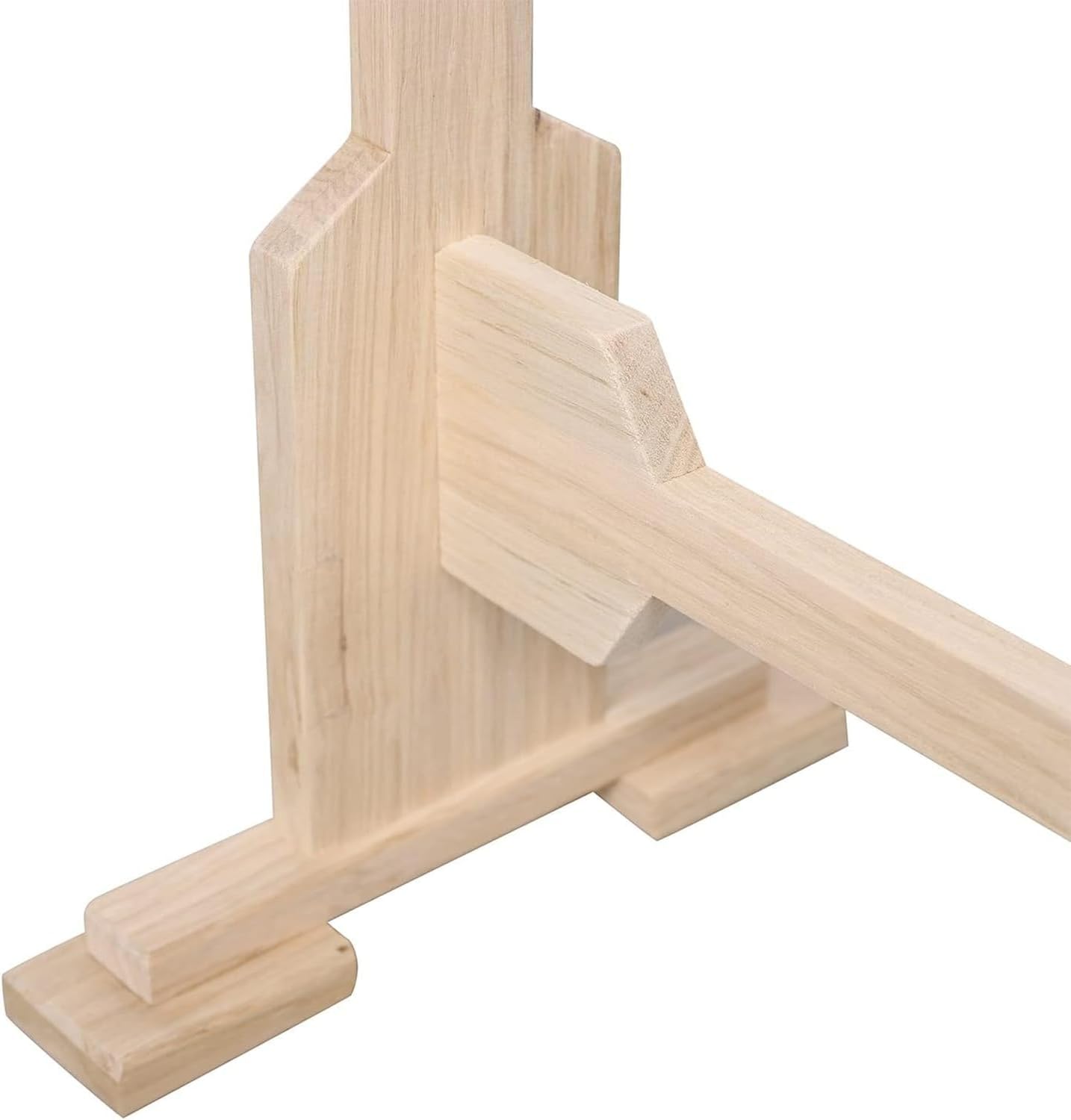 Wood Cross Stitch Stand, Cross Stitch Needlework Floor Stand, Adjustable Height and 360° Rotation, for Hand Quilting and Needlepoint Craft