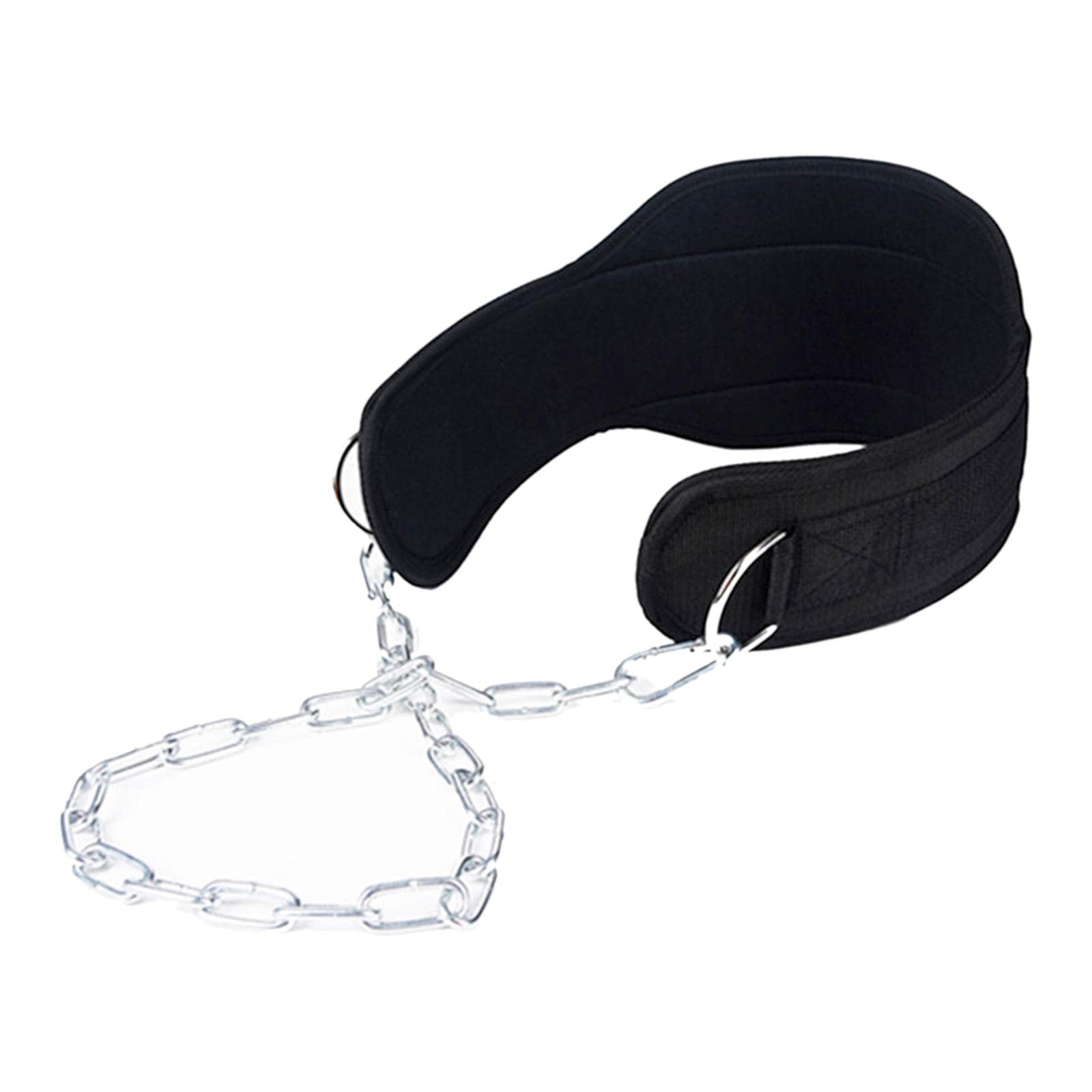 Oshhni Dip Belt Gewichtheberkette Bodybuilding Verstellbare Kette Training Toner Support Trainer Dip Belt für Klimmzüge, Zuhause, Training,