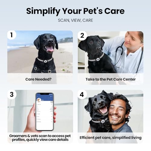 AirTag-Dog-Collar-Holder-Smart-QR-Code-AirTag-Holder-for-Cats-and-Dogs-Pet-AirTag-Protective-Cases-Scan-Alert-Instant-Location-Pet-Online-Profile-Contacts-Info-1-Pack-Black