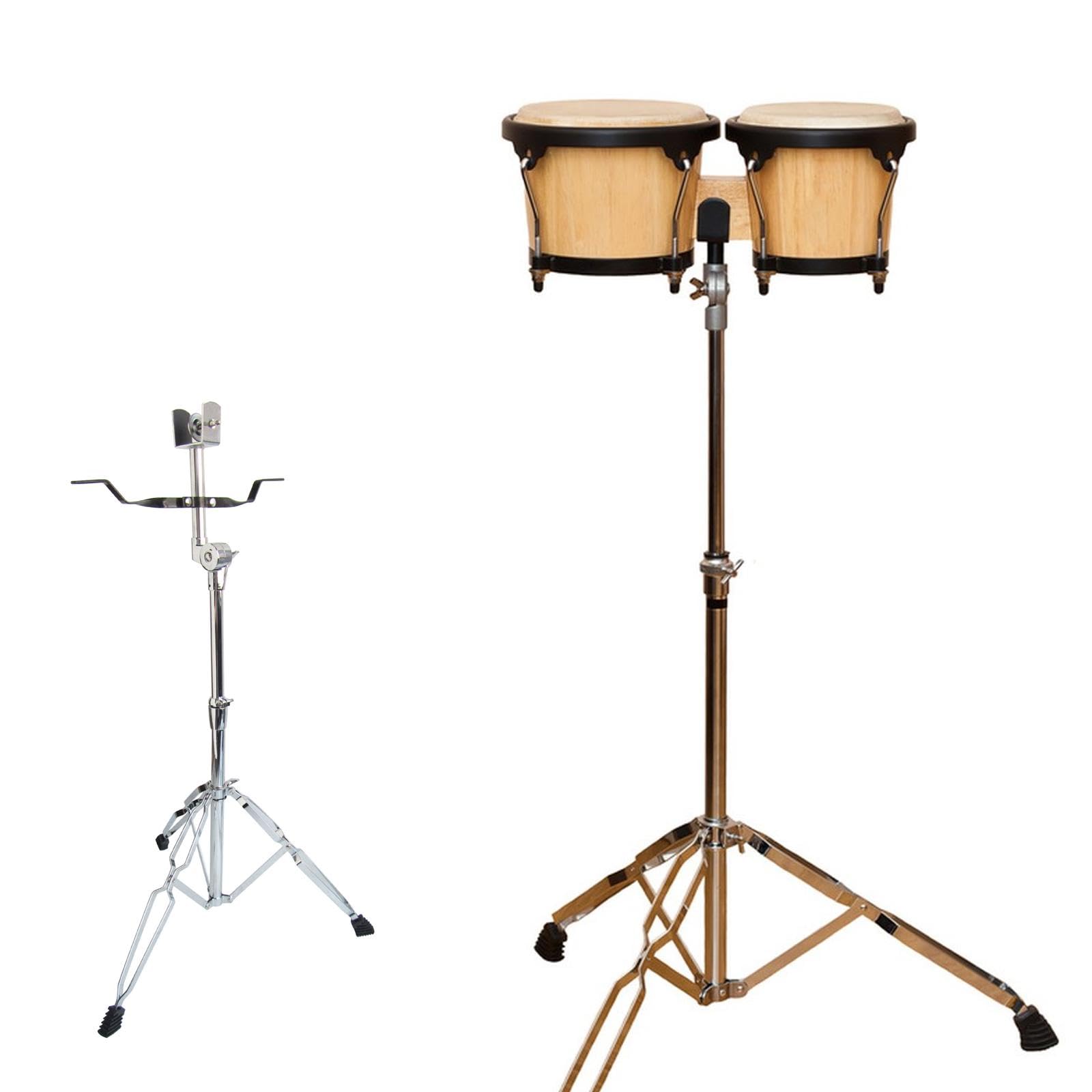 Amazon | rockible ボンゴスタンド 高さ調節可能 70cm-105cm 滑り止め