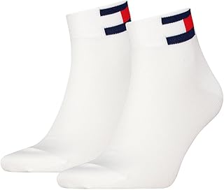 Tommy Hilfiger Unisex Quarter Socks (Pack of 2)