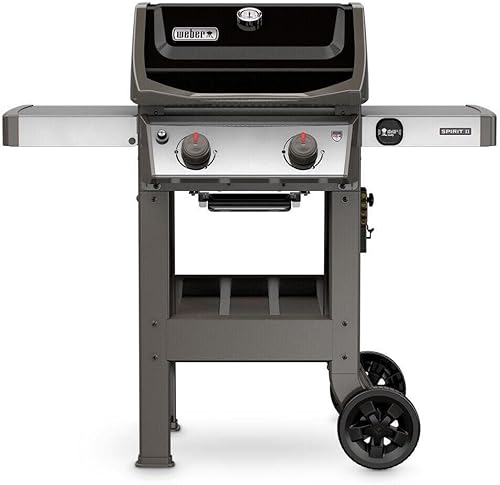 Weber - 44070001 - Spirit II E-210 LP Mocha - Parrilla para asar, Propano líquido, Negro