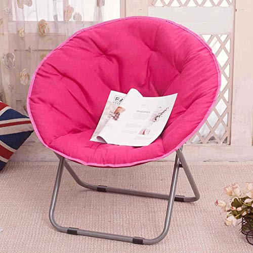 SCLL Large Adult Moon Chair Lazy Radar Recliner Folding Round Sofa (Color, 5),5