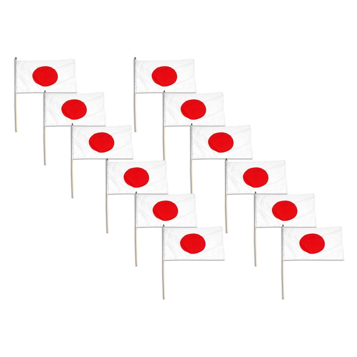 Amazon.com : Online Stores Japan Flag 12 x 18 inch - 12 PK : Patio