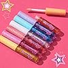 Expressions 7pc Fruity Flavored Lip Gloss Set - Lip Gloss in Assorted Fruity Flavors, Non Toxic Makeup for Kids & Teens