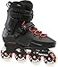 Rollerblade Twister Edge X 240 - Patines en línea para Hombre, Color Negro y Naranja