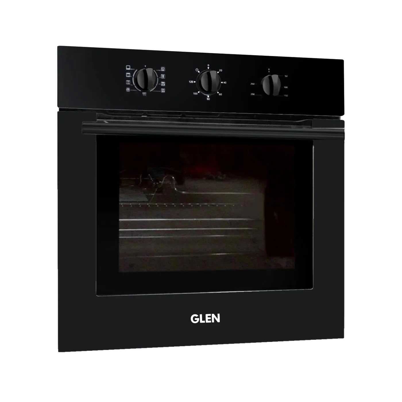 Glen Built in Oven Motorised Rotisserie Turbo Fan 78Ltr with Multi-function (660 MRT BL)-image-41