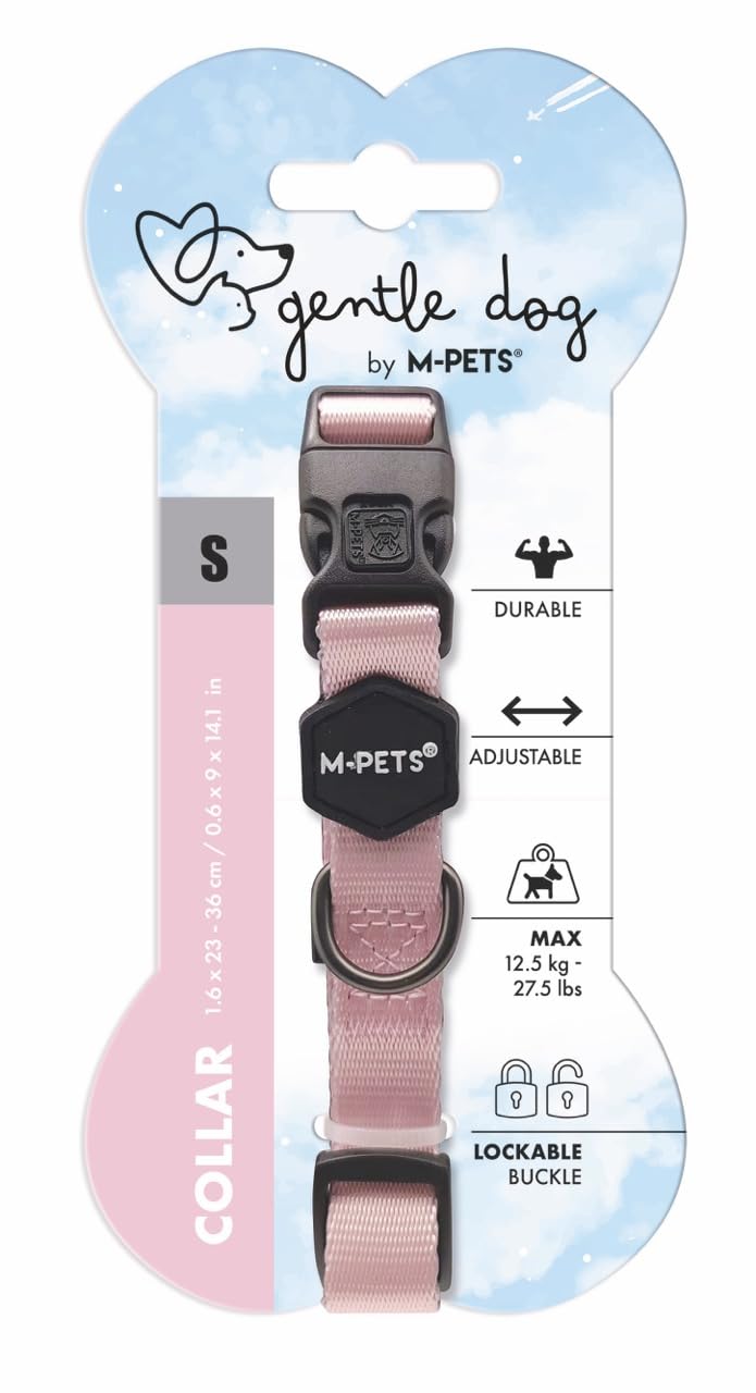 M-Pets Gentle Dog Boyun Tasması S Pink