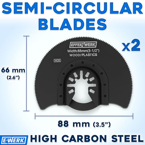 Lames de Scie et Kit Ponçage Multitool pour Finir Vos Coupes de Précision - 6