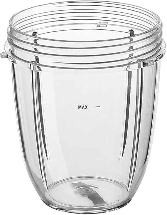 Wonder Star Replacement Blender Cup, 530ml, Compatible with Nutribullet 600W & 900W, Clear||oem product||imported product || 1 small cup only 530ml without extractor-image-13