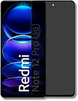 Película De Vidro Privacidade 3D Anti Spy Tela Toda Para Xiaomi (Redmi Note 12 Pro/Note 12 Pro Plus "6.67)