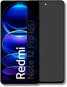 Película De Vidro Privacidade 3D Anti Spy Tela Toda Para Xiaomi (Redmi Note 12 Pro/Note 12 Pro Plus "6.67)
