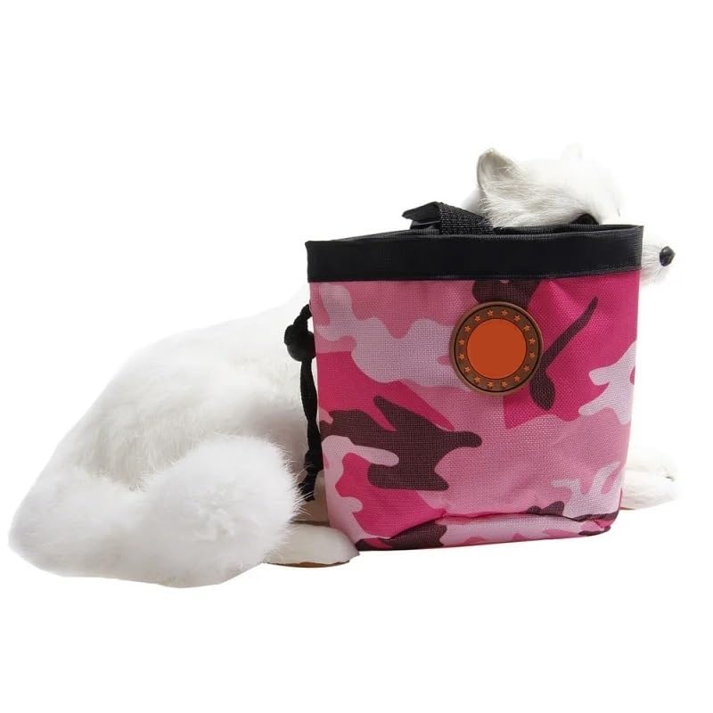 Pochette de collation de dressage de chien portable Sac de taille de dressage de chien Sac de collation de récompense for chien Pochette de collation de promenade de chien Sac de taille de récompense