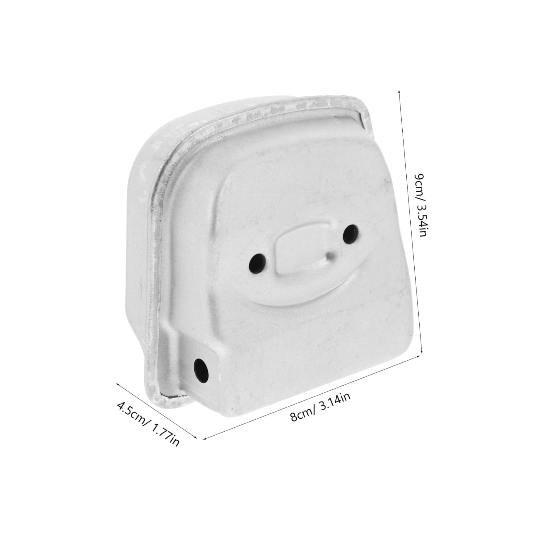 Mikikit Lawn Mower Accessories Muffler for Engine Repair Fs38 55 User-friendly Design